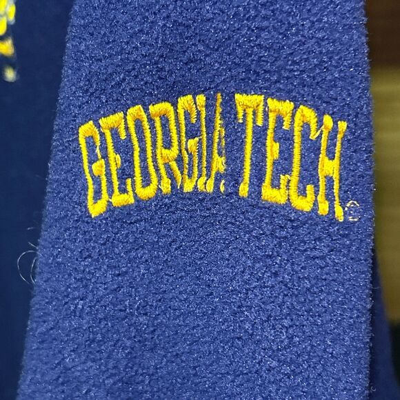 Georgia Tech Yellow Jackets Fleece Pullover, Youth Size 16/18 - Picture 5 of 9